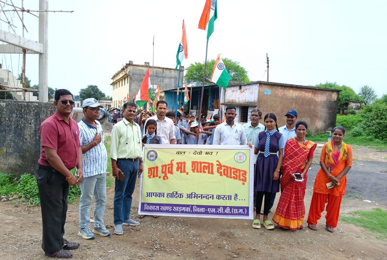 जिले में आजादी, स्वच्छता और नशा मुक्ति का अनोखा संगम, हर घर तिरंगा, हर घर स्वच्छता को लेकर जिलेभर में गूंजी देशभक्ति की गूंज.