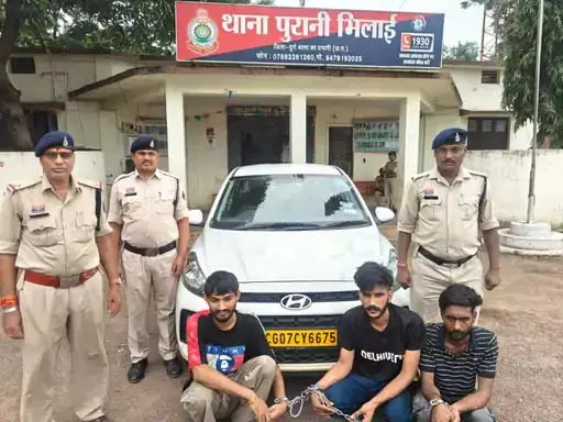 भिलाई में अफीम तस्करी का भंडाफोड़…147 ग्राम अफीम…कार व नकदी जब्त – पंजाब से जुड़े दो युवक गिरफ्तार