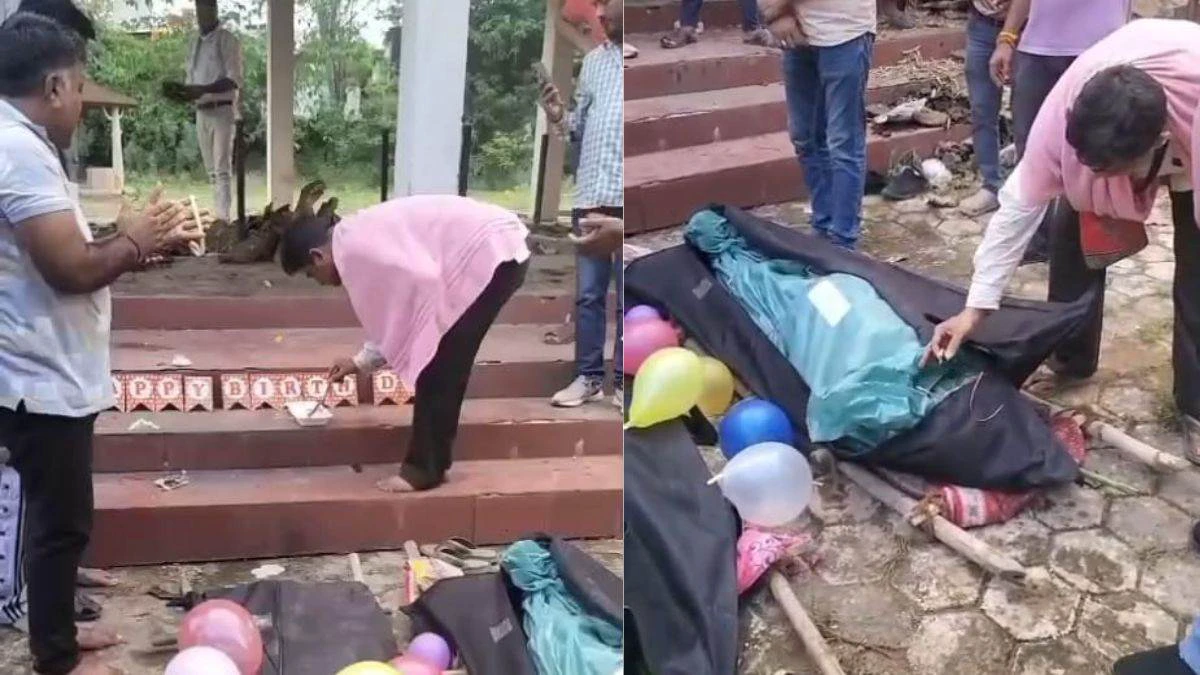 चिता पर जन्मदिन! जब पिता ने बिटिया के अंतिम संस्कार से पहले काटा केक, कवर्धा में फूट-फूटकर रोया पूरा शहर