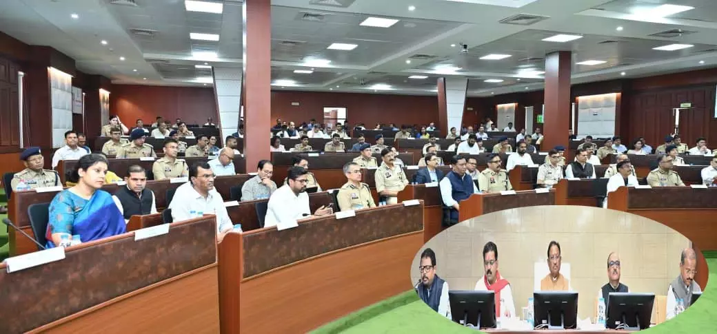 “CM साय का सख्त संदेश!” नशे और साइबर अपराध पर वार — SP कॉन्फ्रेंस 2025 में दिए कड़े निर्देश!