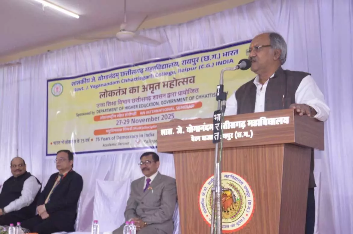 बृजमोहन अग्रवाल ने कहा: शिक्षा केवल डिग्री नहीं, बल्कि राष्ट्र निर्माण का माध्यम हो