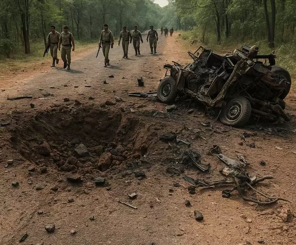 CG BREAKING: सुकमा में नक्सलियों का IED हमला, DRG की महिला जवान घायल