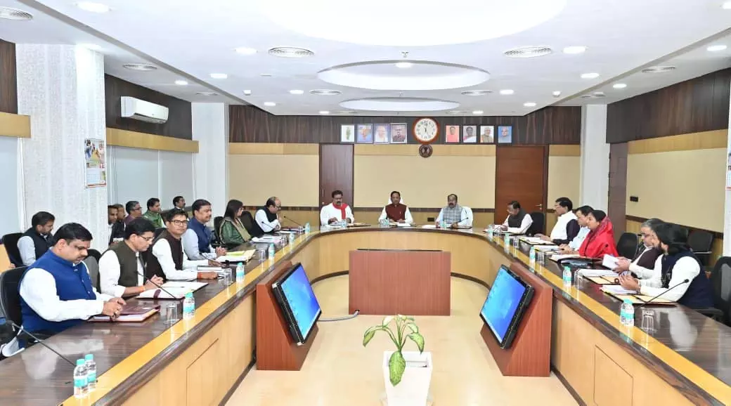रायपुर: CM साय कैबिनेट ने लिए 5 बड़े फैसले, कृषि से खेल तक पहुंची पहल