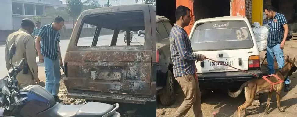 दुर्ग में बम निरोधक दस्ते का ऑपरेशन, लोगों में एक पल के लिए खलबली