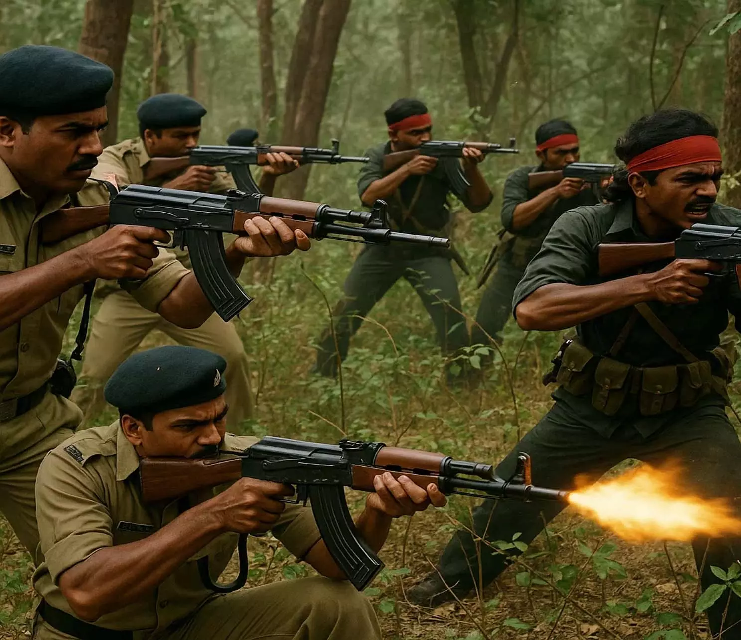 CG BREAKING: आनारम जंगल में पुलिस-नक्सली मुठभेड़ जारी