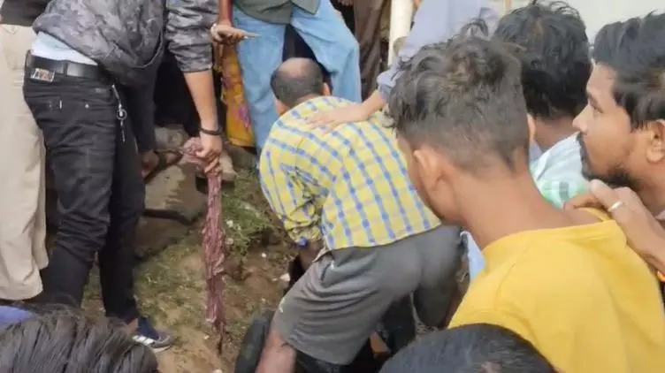 दुर्ग शहर में नाले से मिला युवक का शव, हत्या की आशंका
