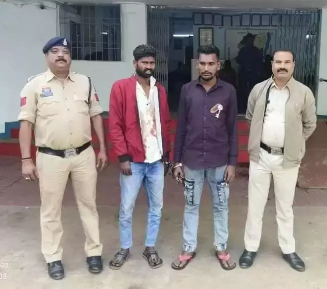 धमतरी: कुरुद ढाबा चोरी का खुलासा, दो आरोपी गिरफ्तार
