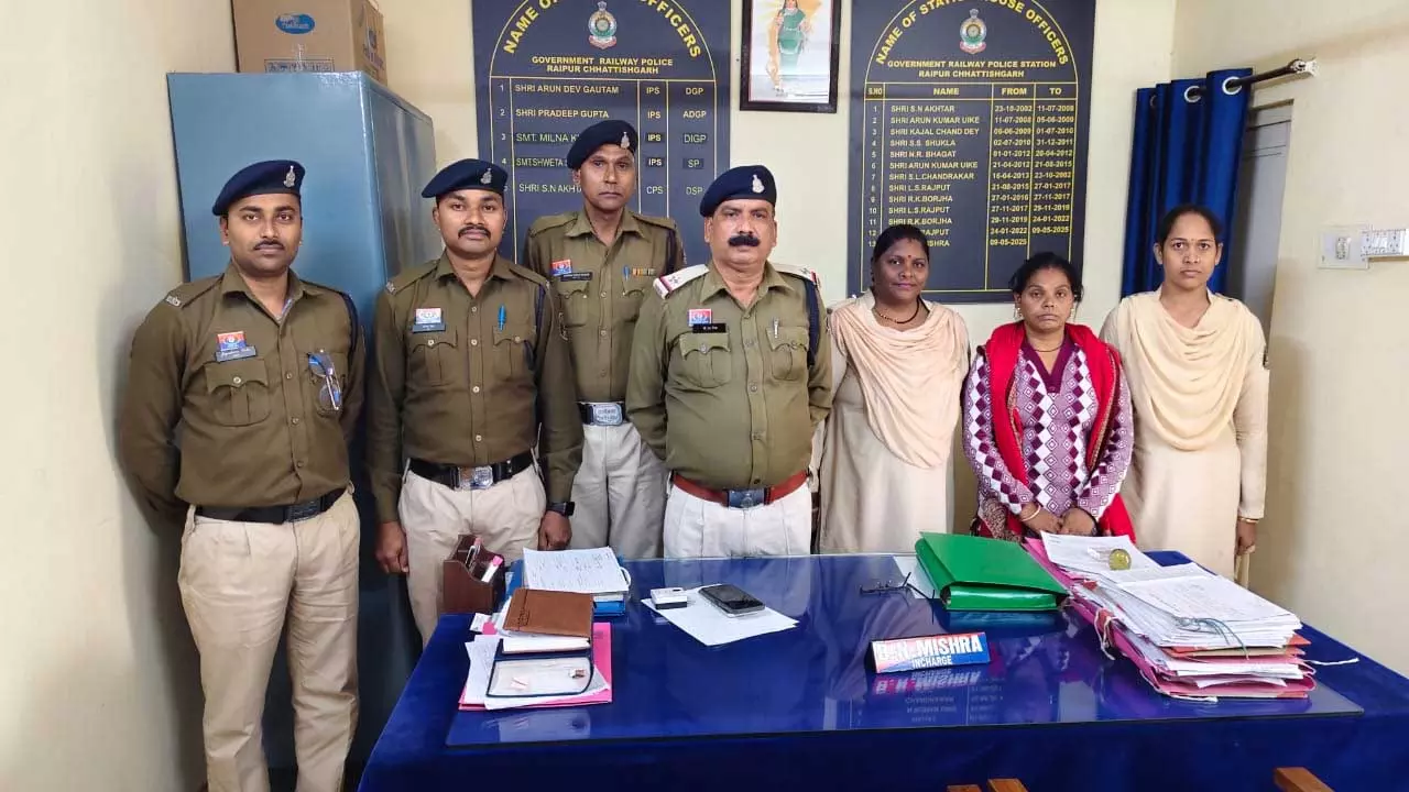 रायपुर रेलवे स्टेशन से 5 वर्षीय बच्ची का अपहरण नाकाम, महिला किडनैपर गिरफ्तार