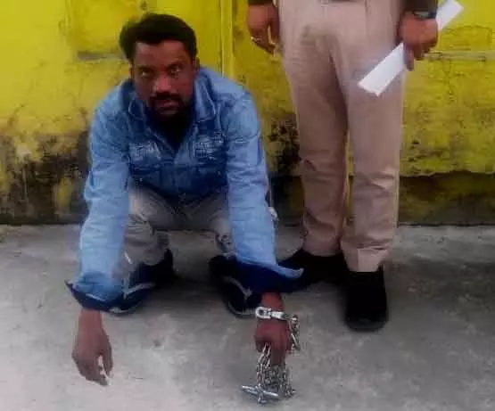 रायगढ़ में चचेरे भाई पर हथियार से हमला, आरोपी गिरफ्तार