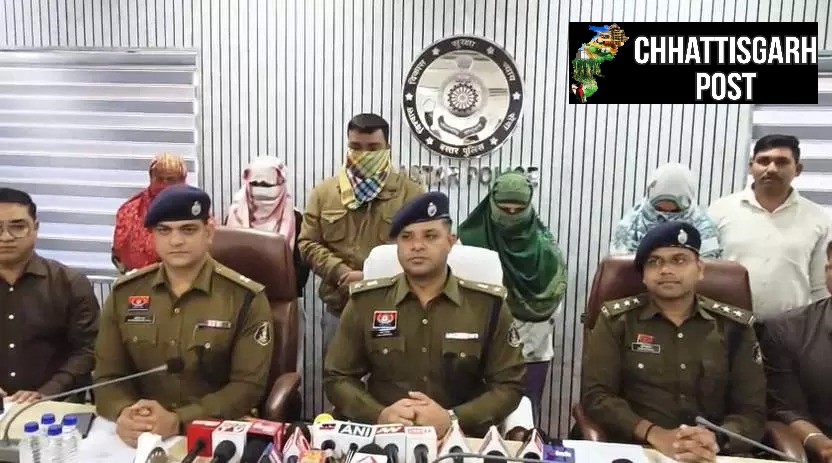 जगदलपुर पुलिस का बड़ा खुलासा: फर्जी कॉल सेंटर का भंडाफोड़, 5 गिरफ्तार