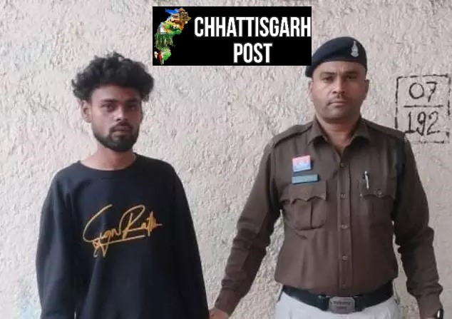 कैलाश नगर में दहशत फैलाने वाला बदमाश धराया, उरला पुलिस ने चाकू के साथ दबोचा