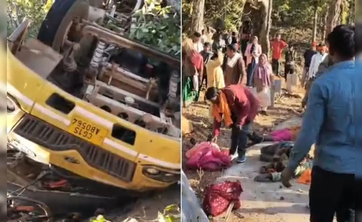 बस हादसे के बाद सरकार का बड़ा ऐलान… एक झटके में उजड़ गए 10 घर! साय सरकार ने मृतकों के परिजनों को 5-5 लाख देने की घोषणा, बलरामपुर हादसे पर जताया गहरा शोक