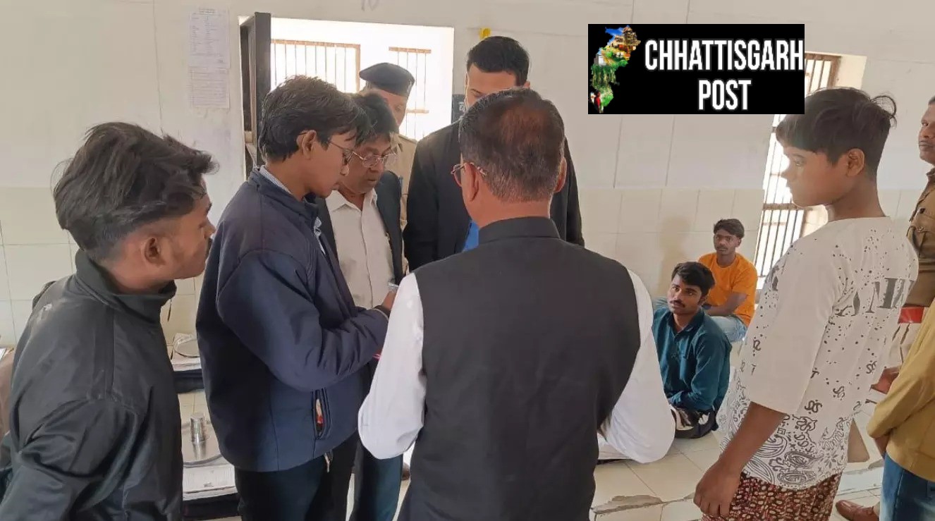 रायगढ़ जेल में 4 बंदी 18 साल से कम पाए गए, हड़कंप
