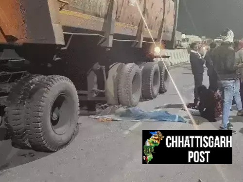 बिलासपुर NH पर बेकाबू ट्रेलर का कहर: ग्रामीण की मौत, मुआवजे की मांग को लेकर 6 किमी तक जाम