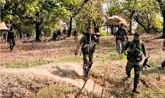 कमांडो शहीद, जंगल में गूंजती रहीं गोलियां! CG–MH बॉर्डर पर खूनी मुठभेड़, 3 नक्सली ढेर