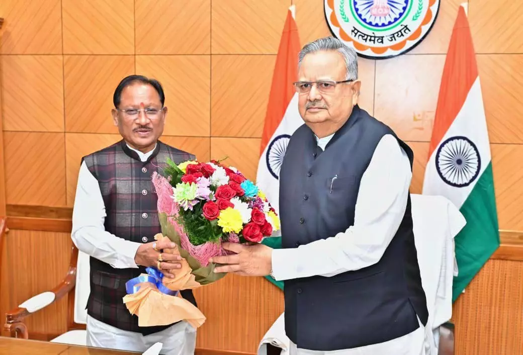 सत्ता के गलियारों में बड़ी हलचल! बजट सत्र से पहले CM साय की स्पीकर से गुप्त मुलाकात, क्या तय हुई रणनीति?