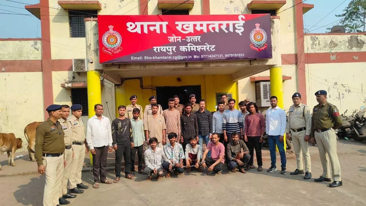 आधी रात की दस्तक… 58 फरार वारंटी धराए, रायपुर में चला पुलिस का ‘ऑपरेशन शिकंजा’