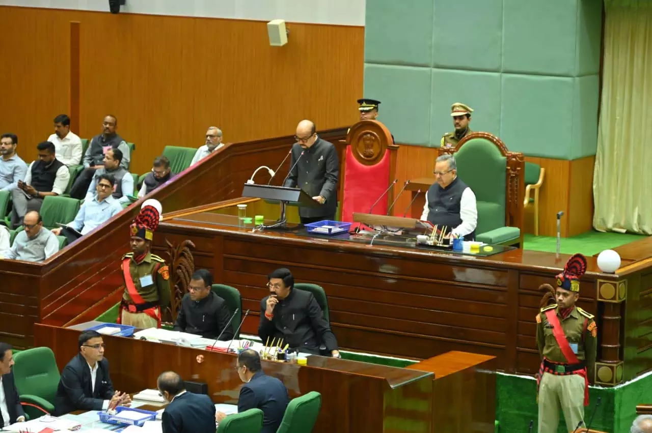 विकसित छत्तीसगढ़ 2047 का संकल्प — राज्यपाल डेका ने विधानसभा में गिनाईं सरकार की उपलब्धियां