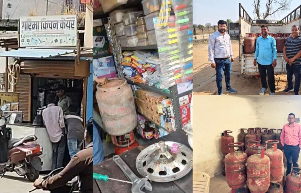 LPG की कालाबाजारी पर बड़ी चोट! तीन जिलों में ताबड़तोड़ छापे, 100 से ज्यादा सिलेंडर जब्त