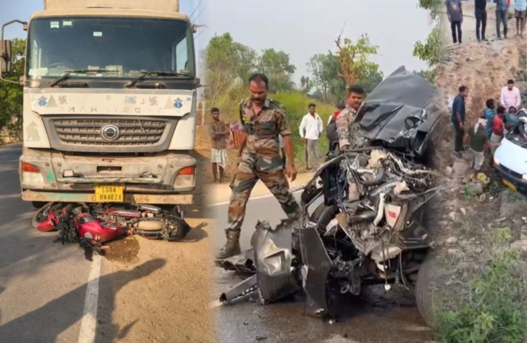 एक दिन, तीन खौफनाक हादसे… सड़क पर मौत का तांडव, कहीं ट्रक ने छीनी जान तो कहीं पलटी एम्बुलेंस