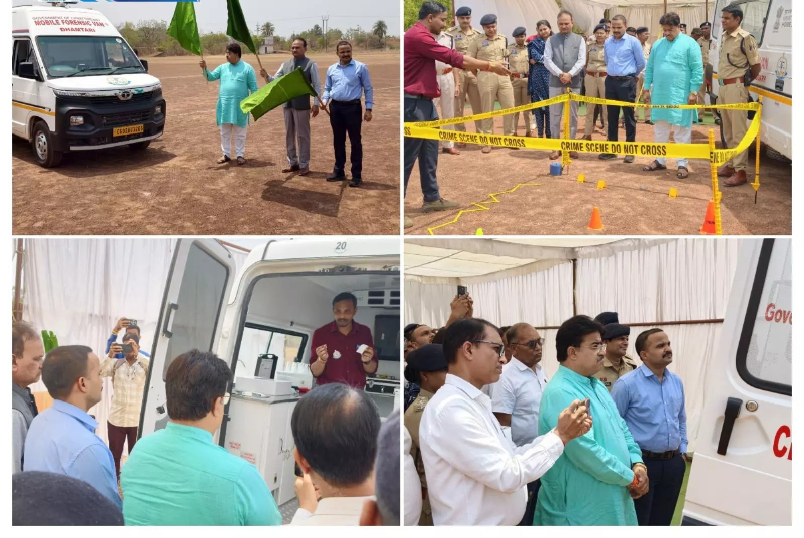 अपराधियों की अब खैर नहीं! धमतरी पुलिस के हाथ लगी हाईटेक FSL वैन, घटनास्थल पर ही खुलेगा हर राज