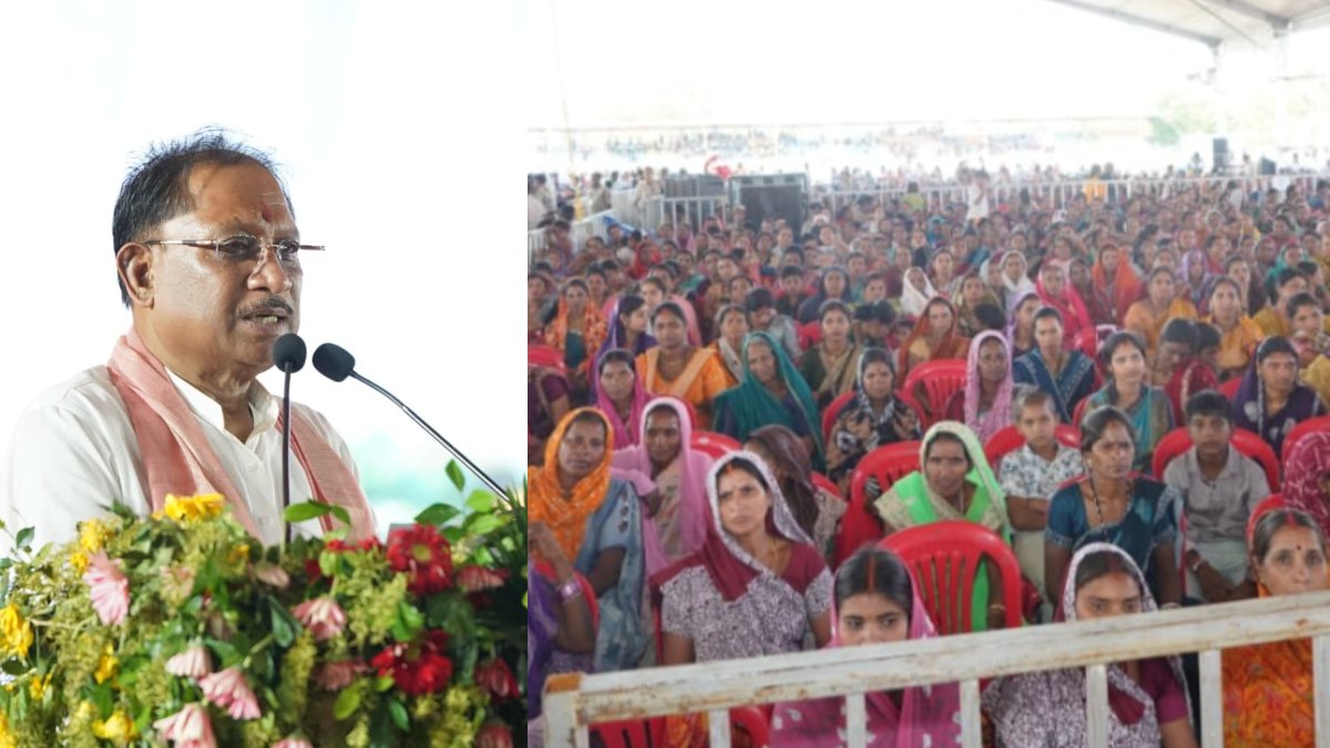 353 करोड़ की सौगात के बीच बड़ा संदेश! CM साय बोले—रेल लाइन के लिए करना होगा इंतजार, सभी जिलों तक पहुंचेगी सुविधा