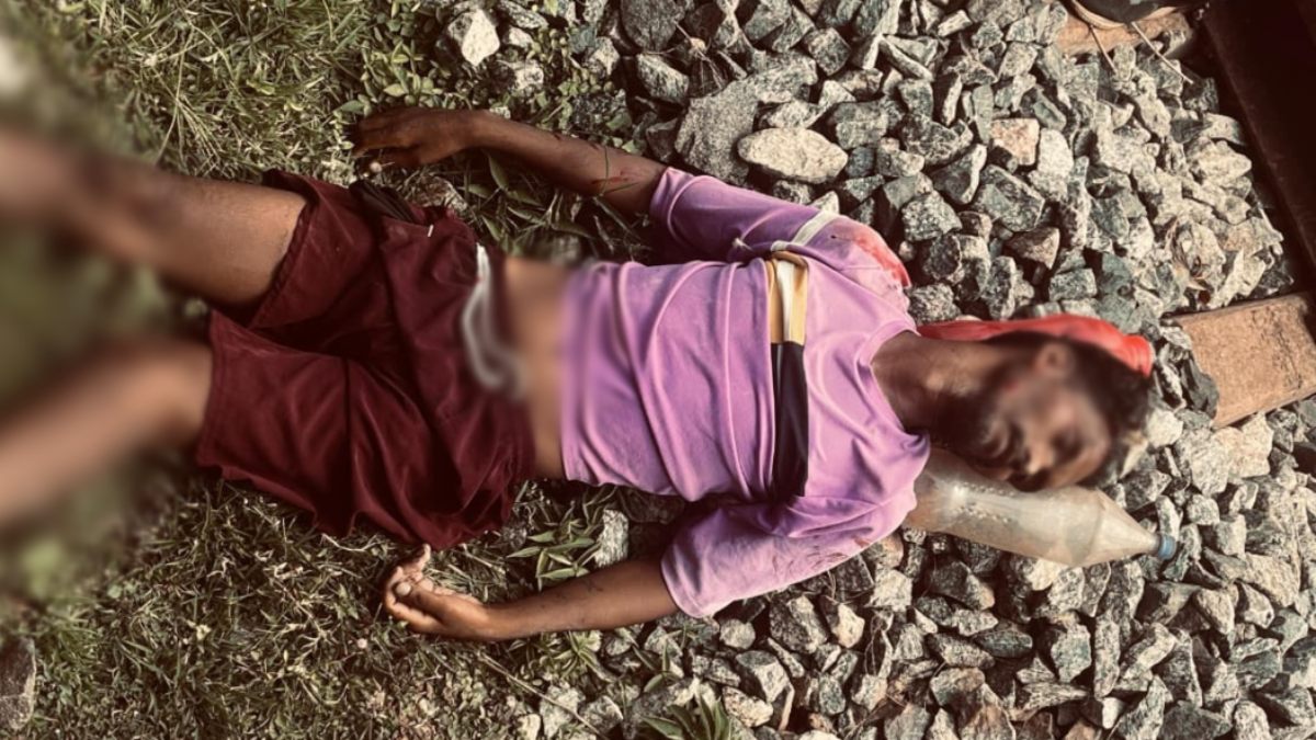 रेलवे ट्रैक पर खड़ा रहा युवक… फिर सामने से आई मालगाड़ी और पलभर में खत्म हो गई जिंदगी