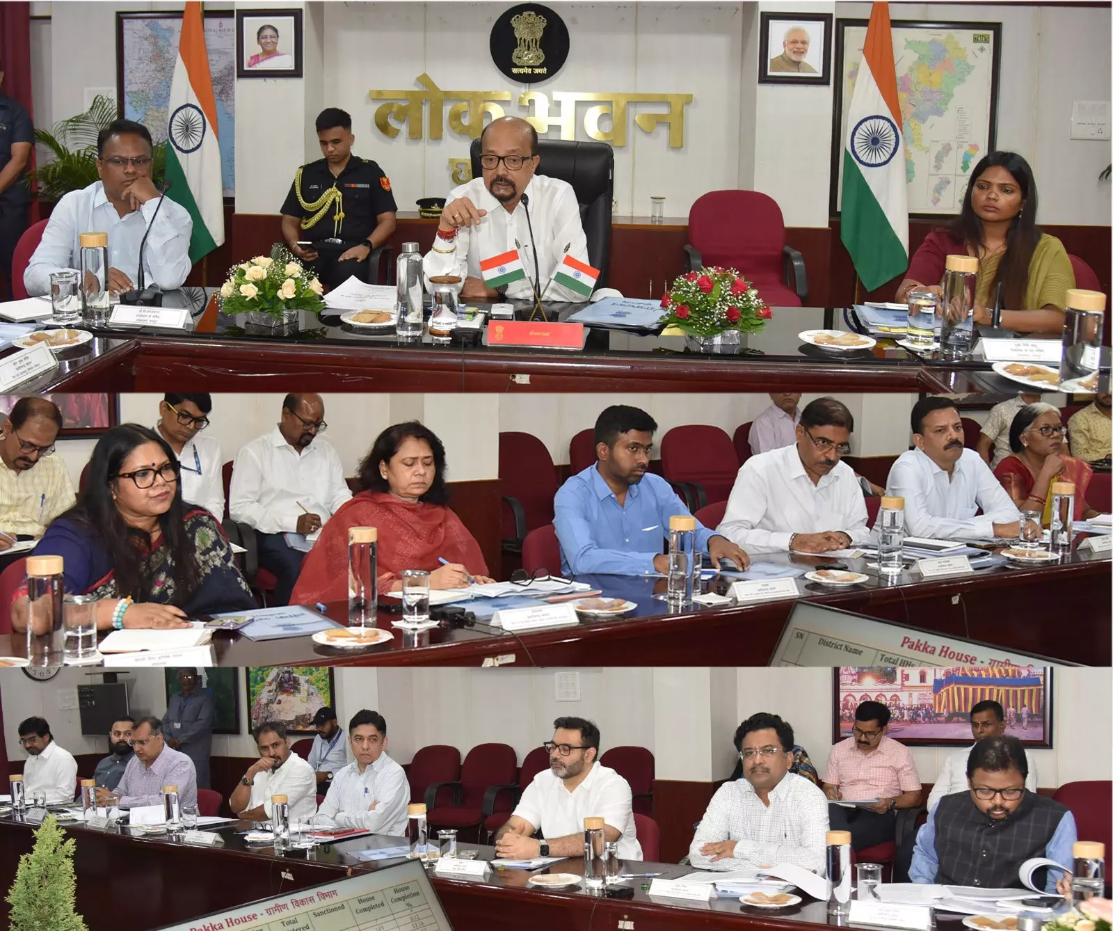 लोक भवन में अचानक बढ़ी हलचल! राज्यपाल ने बुला ली हाई लेवल बैठक, कई विभागों के बड़े अफसर तलब लोक भवन में अचानक बढ़ी हलचल! राज्यपाल ने बुला ली हाई लेवल बैठक, कई विभागों के बड़े अफसर तलब