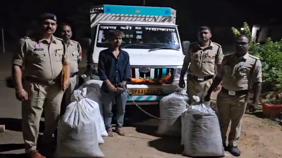 ऊपर सब्जी… नीचे करोड़ों का खेल! कैरेट हटाते ही पुलिस के उड़ गए होश, गाड़ी से निकला 65 लाख का गांजा