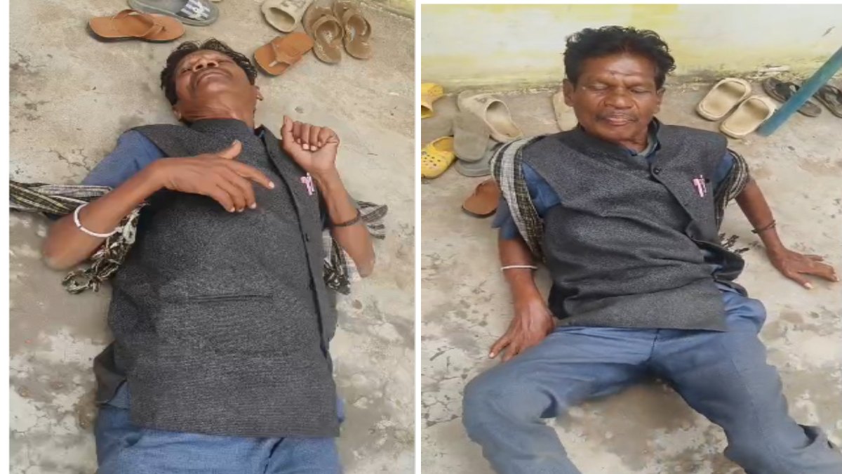सूरजपुर के प्राथमिक स्कूल का मामला, स्कूल परिसर के बाहर जमीन पर लेटे मिले हेडमास्टर, अभद्र भाषा का वीडियो सोशल मीडिया पर चर्चा का विषय। सूरजपुर के प्राथमिक स्कूल का मामला, स्कूल परिसर के बाहर जमीन पर लेटे मिले हेडमास्टर, अभद्र भाषा का वीडियो सोशल मीडिया पर चर्चा का विषय।
