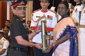 राष्ट्रपति भवन में गूंजा छत्तीसगढ़ का नाम… मेजर जनरल सुधीर कुमार शर्मा को मिला देश का प्रतिष्ठित सैन्य सम्मान