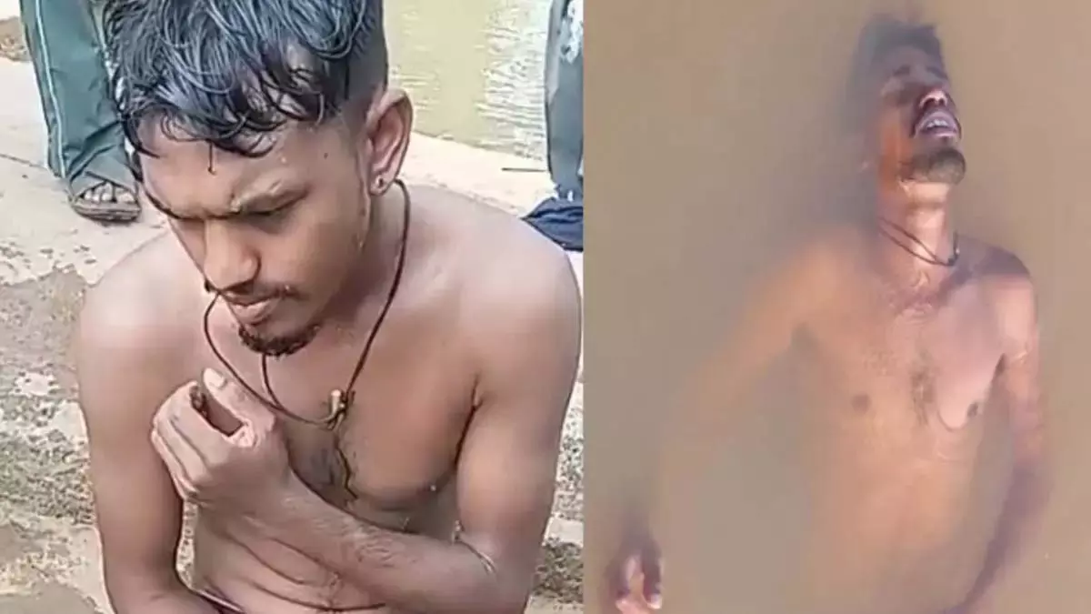 नदी में पड़ा था युवक, लोगों ने समझ लिया डूबकर मर गया… पुलिस निकालने पहुंची तो अचानक हिलने लगा शरीर, फिर खुला पूरा राज