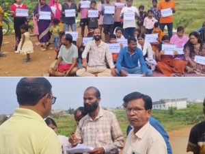 नाले के किनारे लावारिस शवों का अंतिम संस्कार! बारिश में शव बाहर आने का आरोप, लोगों ने दी उग्र आंदोलन की चेतावनी