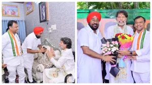 हादसे के बाद घर लौटे भाजपा प्रदेश अध्यक्ष, मिलने पहुंचे कांग्रेस अध्यक्ष दीपक बैज, बोले- राजनीति में मतभेद हों, मनभेद नहीं
