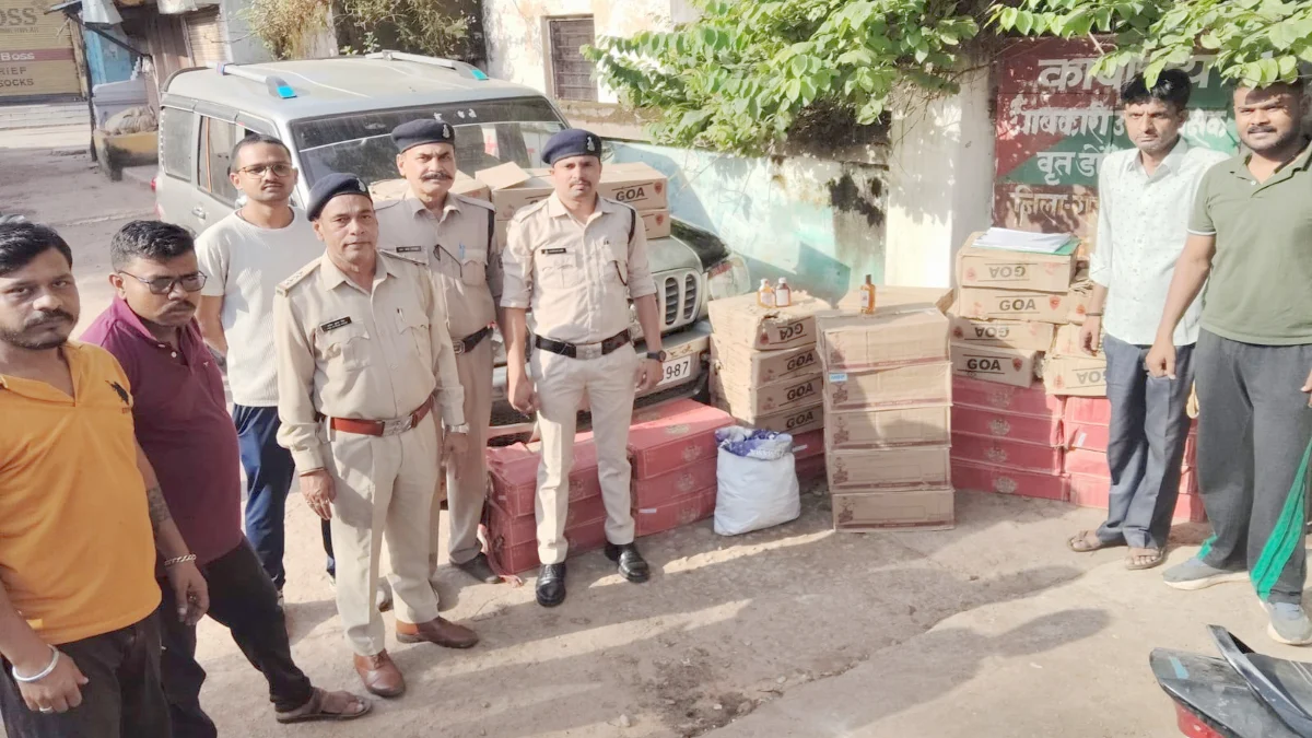 मुखबिर ने पहले ही खोल दिया था राज, नाकेबंदी में फंसी 45 पेटी शराब; स्कॉर्पियो छोड़कर ऐसे फरार हुए आरोपी