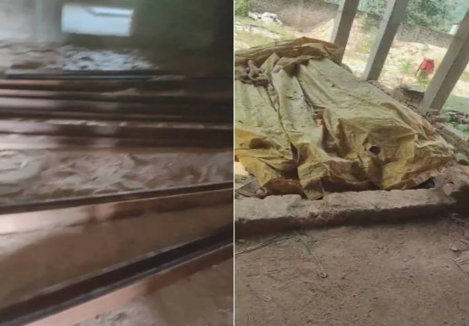 रात के अंधेरे में काटी जा रही थी नई रेलवे लाइन की पटरी, किराए के मकान में छिपा था 6.5 टन रेल ट्रैक; पुलिस पहुंची तो आरोपी फरार