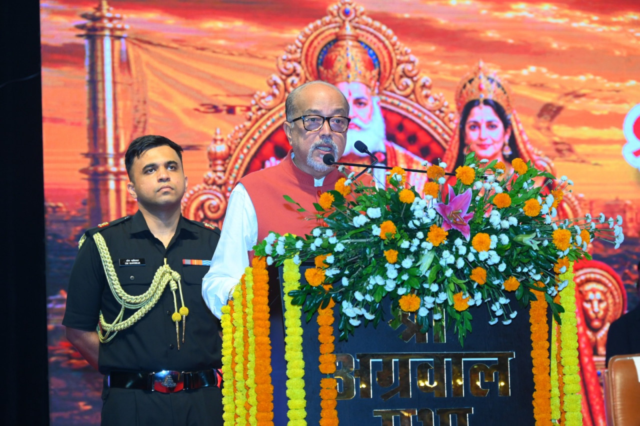महाराजा अग्रसेन के ‘एक ईंट, एक रुपया’ संदेश से विकसित छत्तीसगढ़ का संकल्प, राज्यपाल रमेन डेका और CM विष्णुदेव साय ने समाजसेवा को बताया प्रगति की ताकत