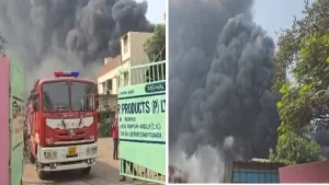 CG BREAKING: रायपुर की टार फैक्ट्री में फिर भड़की आग, 4 महीने पहले झुलसे थे 2 मजदूर; सुरक्षा इंतजामों पर उठे गंभीर सवाल