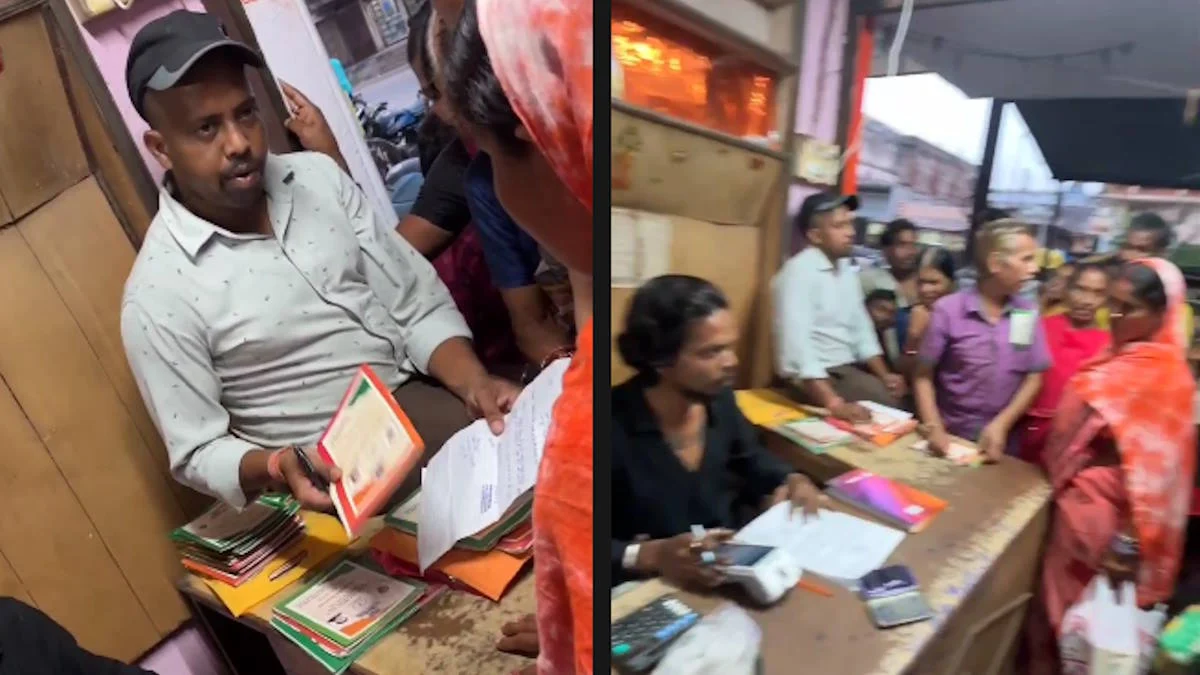 बाढ़ पीड़ितों को राशन देने में शासन ने बढ़ाए हाथ, दुकानदार के तेवर ने मचा दिया बवाल